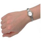 Sekonda ladies silver expander bracelet watch, UK version