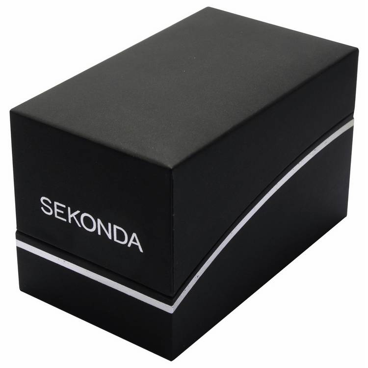 Sekonda ladies silver expander bracelet watch, UK version
