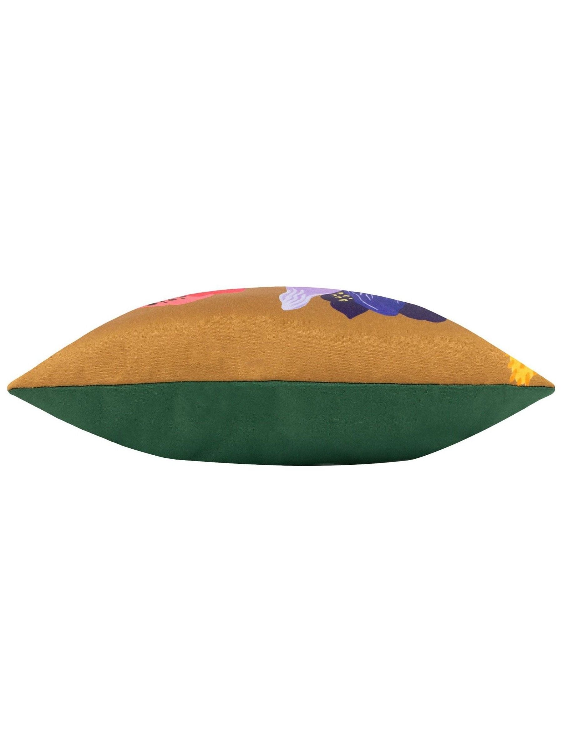 Wylder Nature yellow celandine floral cushion 43cm, UK version