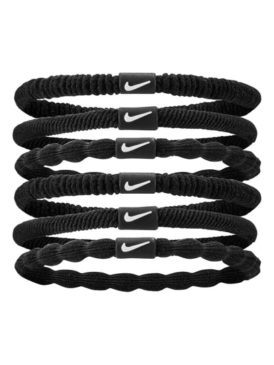 Next Nike Black Flex Hair Ties 6 Pack- Buy online at McGrocer