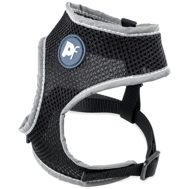 Petface padded comfort dog harness small black, UK version