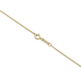 Moon & Back gold plated crystal heart locket - British product