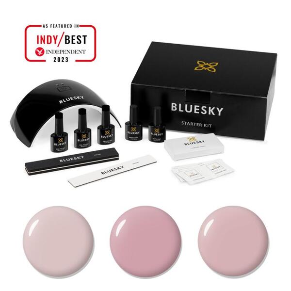 Bluesky gel nail kit best selling nudes - British product