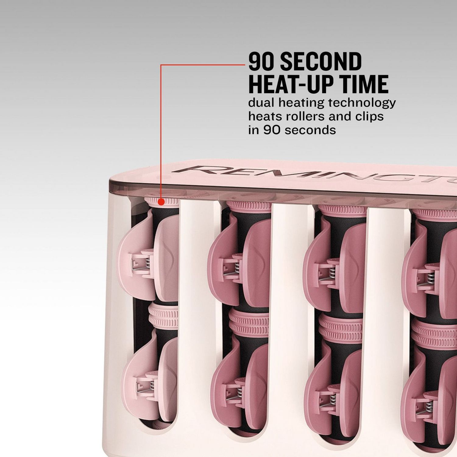 Remington PROluxe heated hair roller set (British brand)
