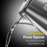 Russell Hobbs Luna Quiet Boil jug kettle 1.7L, imported from the UK