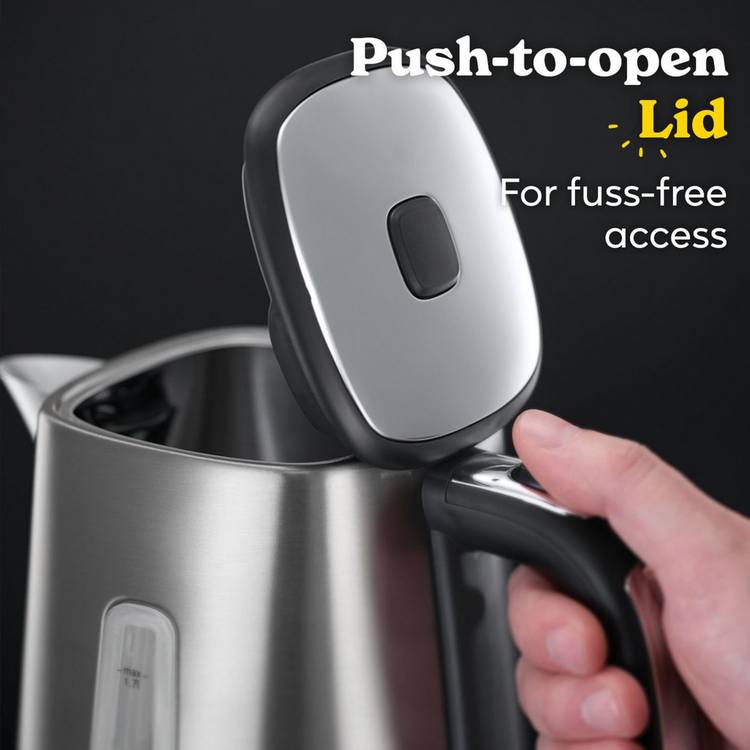 Russell Hobbs Luna Quiet Boil jug kettle 1.7L, imported from the UK