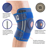 Neo G Stabilized Open Knee Support One Size, imported from the UK
