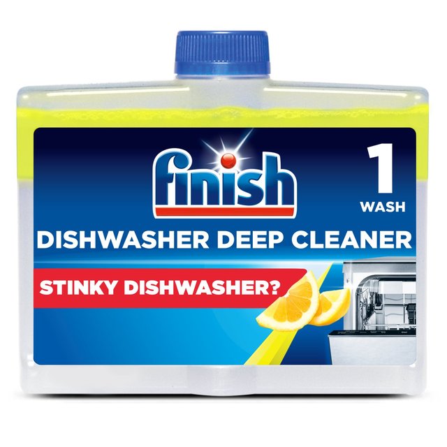 Finish Dishwasher Machine Cleaner Lemon Scent    250ml GOODS M&S   