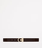 Saint Laurent reversible calfskin belt 3cm, imported from the UK