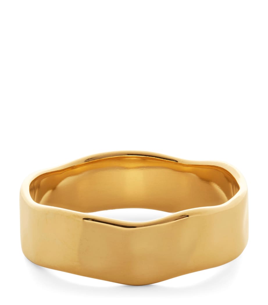 Monica Vinader Gold Vermeil Siren Me ring (British brand)