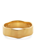 Monica Vinader Gold Vermeil Siren Me ring (British brand)