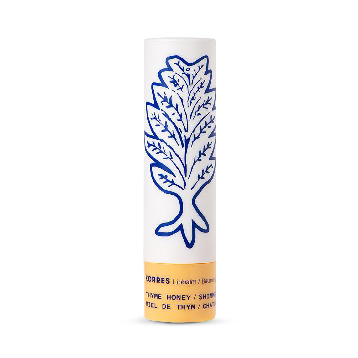 Korres honey shimmer lip balm 4.5g, UK version