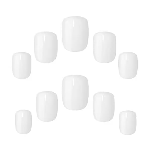 Elegant Touch Core Polish quite white false nails, British product