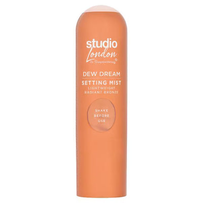 Superdrug Studio London Glow Mist Tan Luminous Finish Setting Spray - Kjøp online hos McGrocer