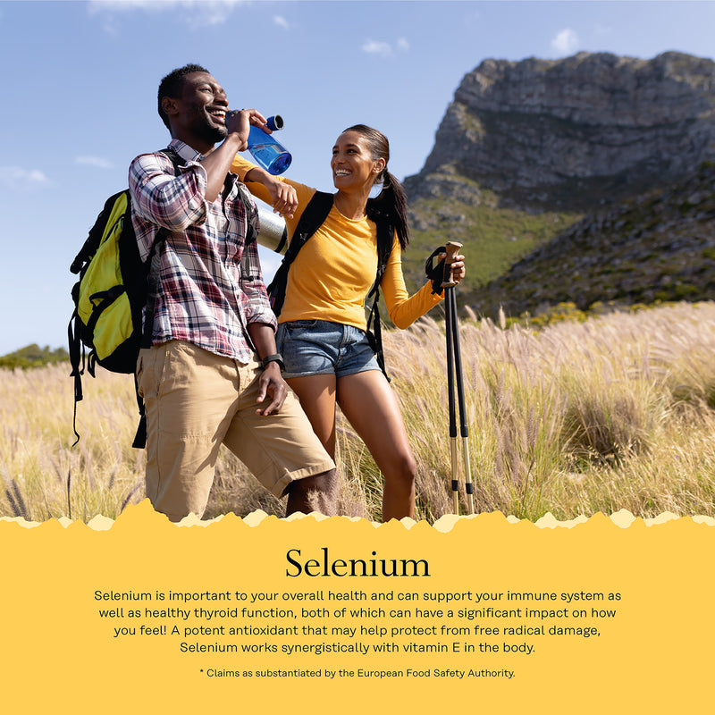 Solaray selenium supplement 200mcg 90 capsules - British product
