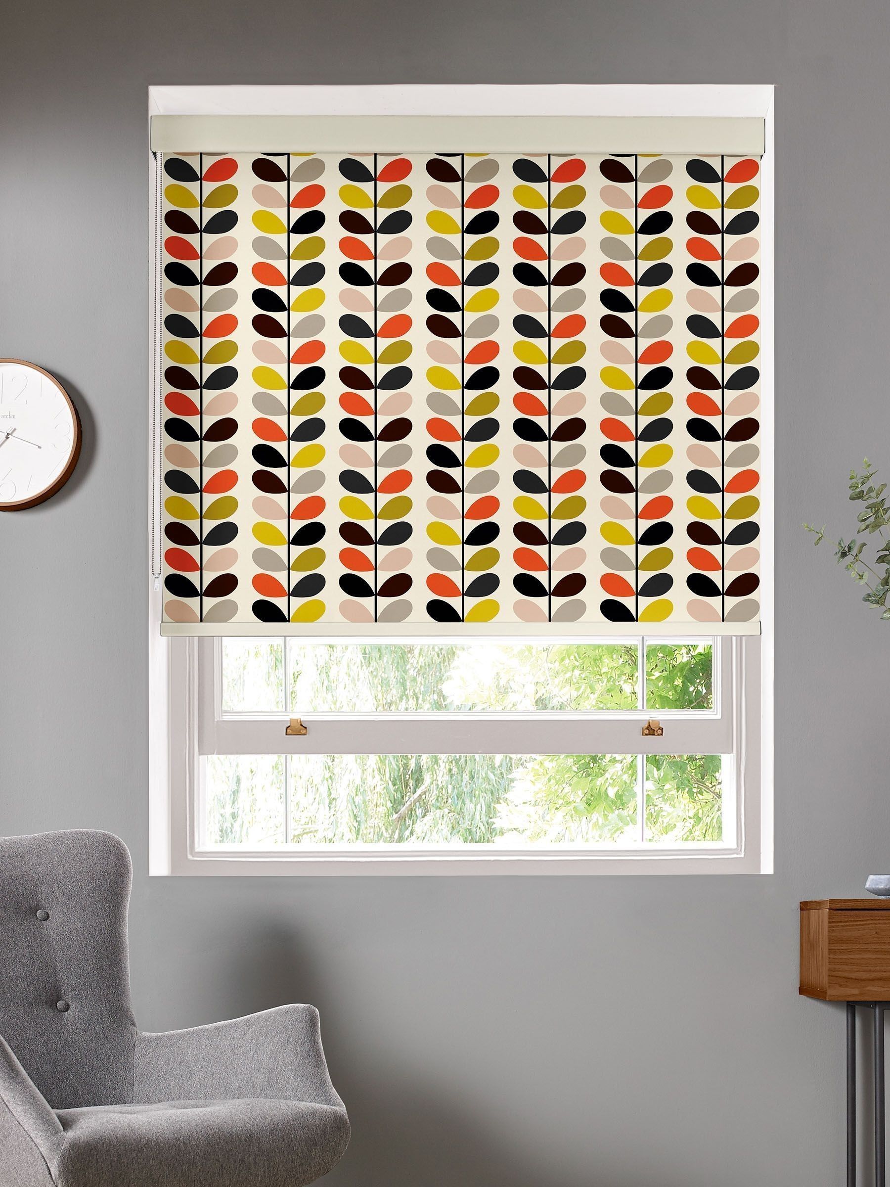 ستارة لف Orla Kiely Cream Multi Stem ، مستوردة من المملكة المتحدة