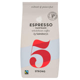 Sainsbury's Fairtrade Espresso Wholebean Coffee 1kg All coffee Sainsburys   