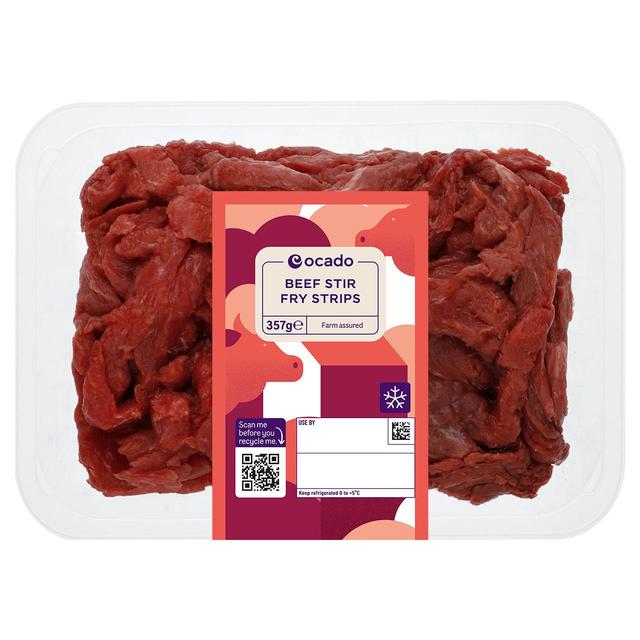 Ocado Lean Beef Stir Fry Strips   357g GOODS M&S   