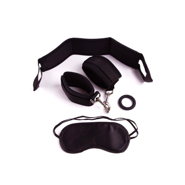Ann Summers blowjob set includes blindfold handcuffs ring strap (British brand)