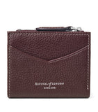 Aspinal of London Hudson leather coin and card holder - British product