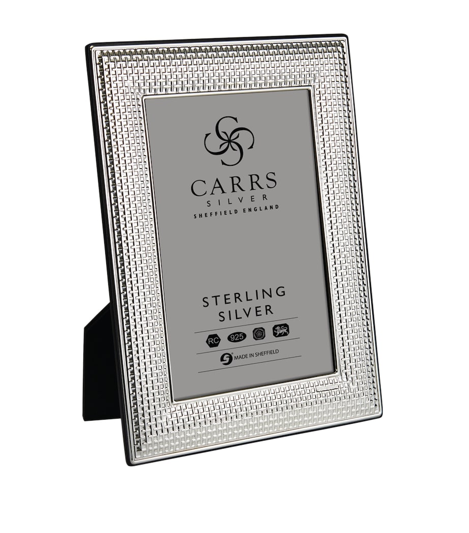 Carrs Silver cross stitch photo frame 6x4 inch - British product