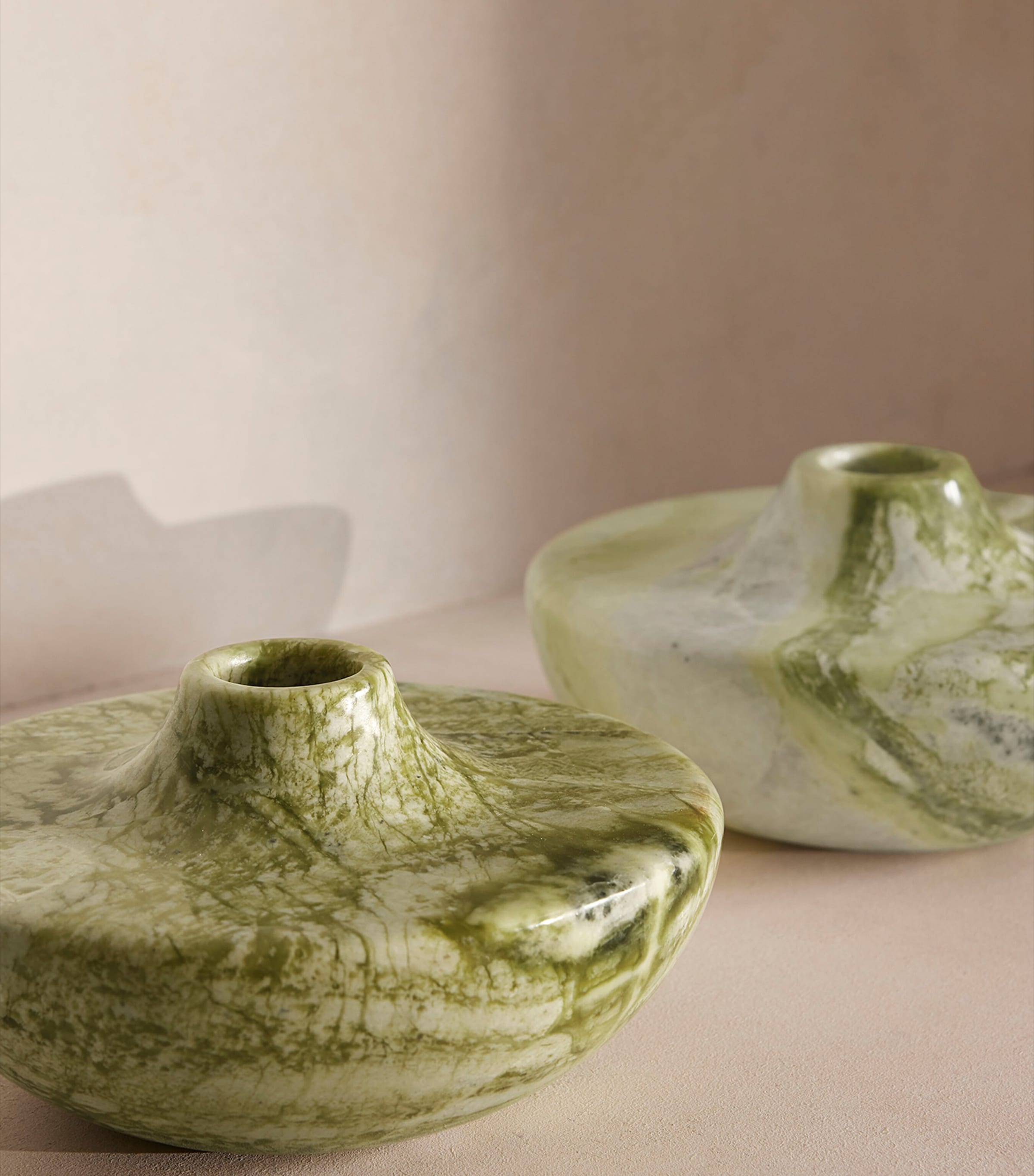 Soho Home Jade Alma marble vase (British brand)