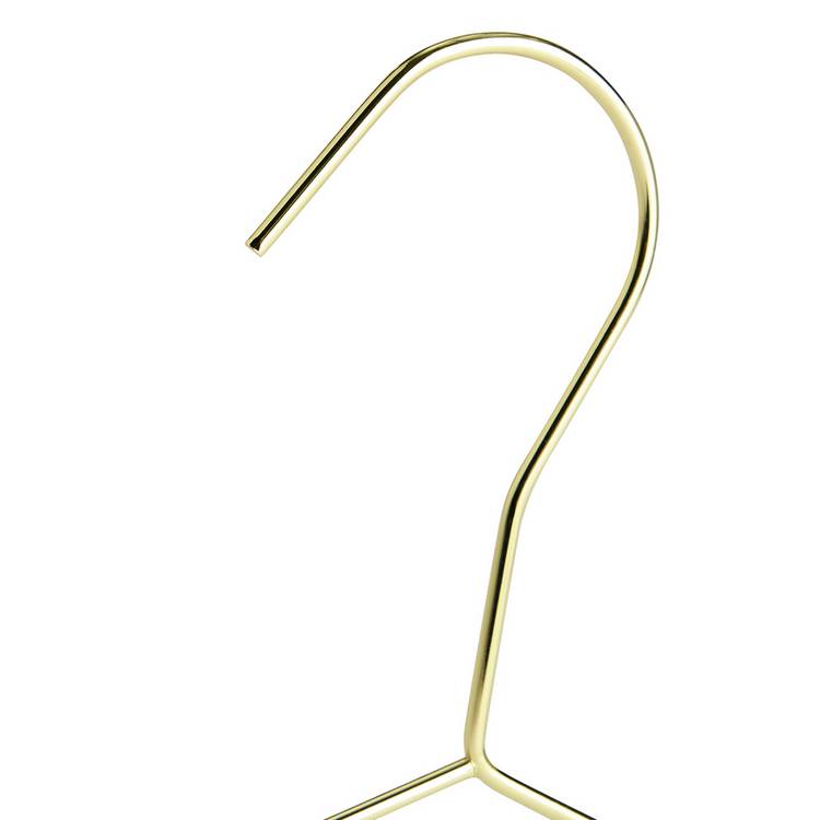Habitat golden hangers pack of 10 (British brand)