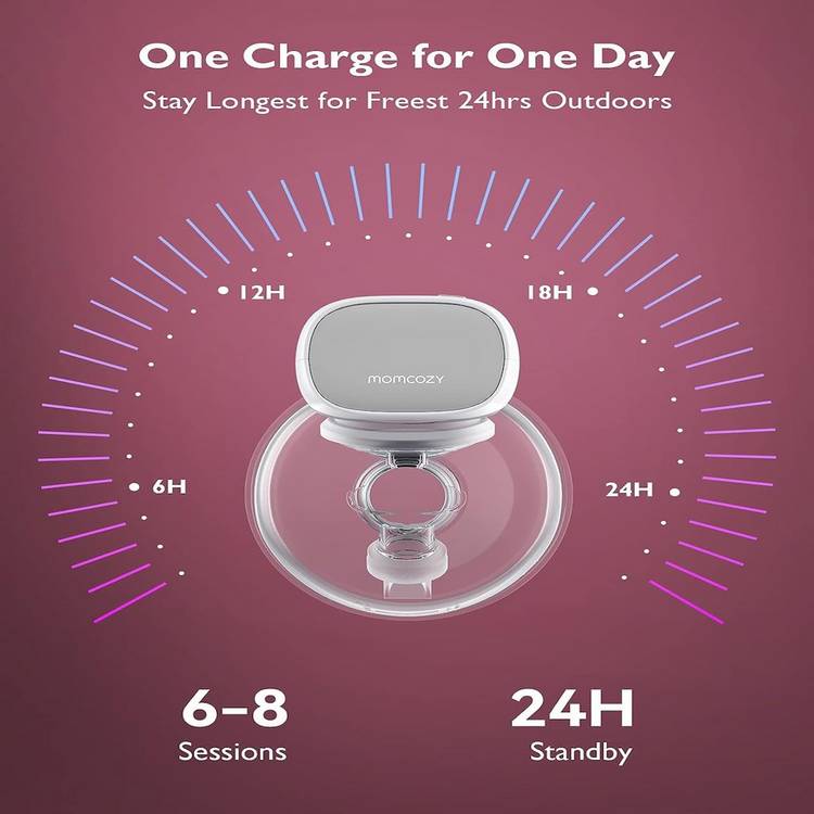 Momcozy S9 wearable single breast pump, UK version