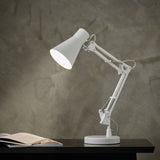 Habitat Swing Arm Desk Lamp - White