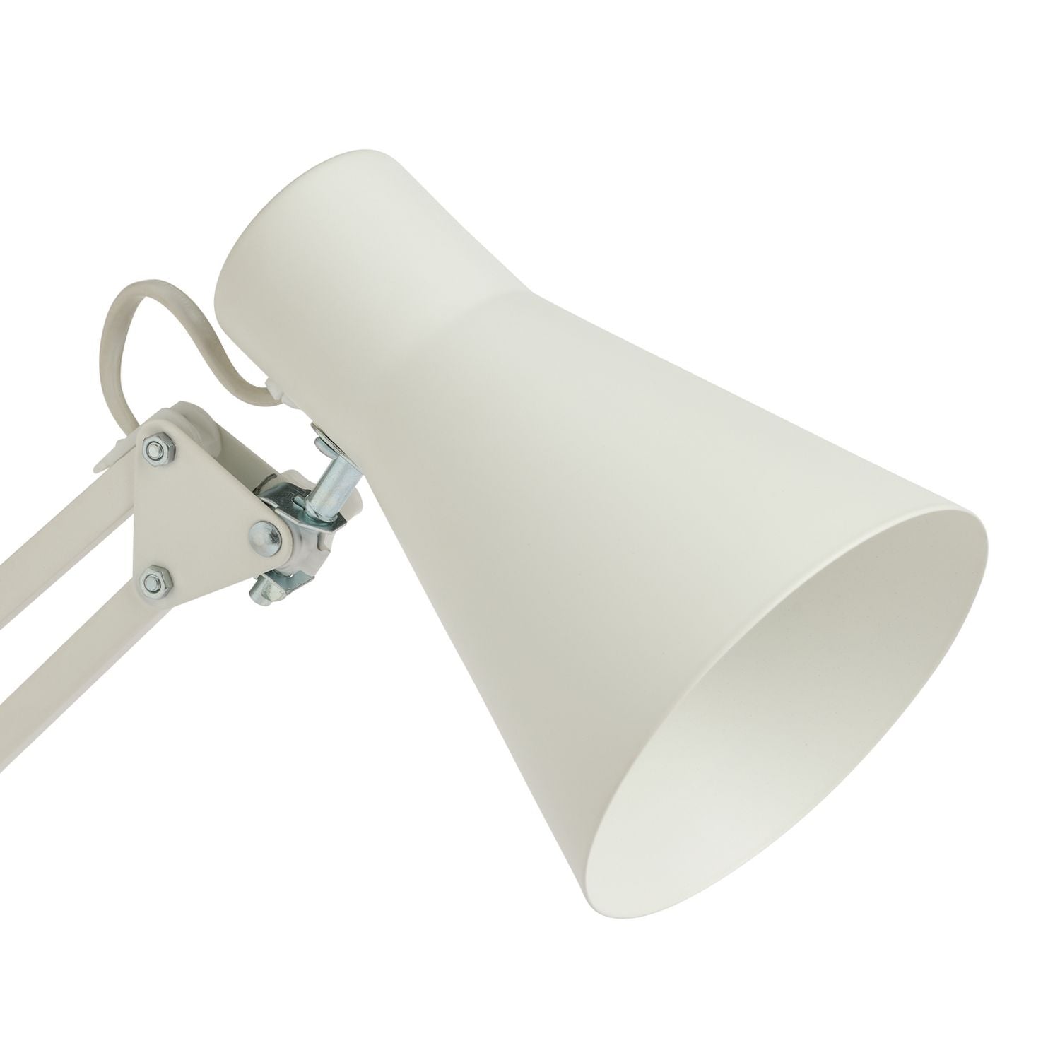 Habitat Swing Arm Desk Lamp - White