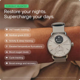 Withings ScanWatch 2 smart watch 38mm sand, UK version