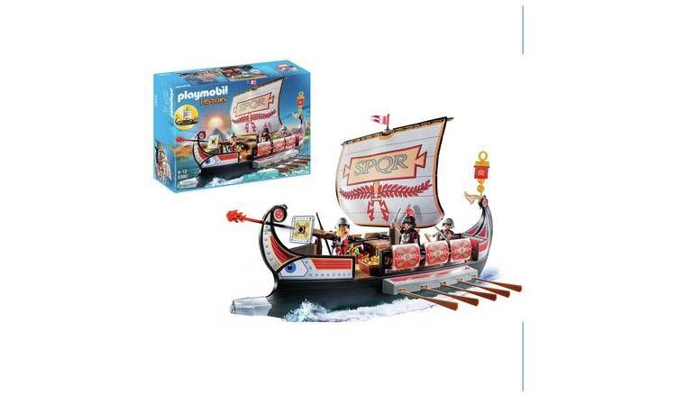 Playmobil History Roman Warrior's Ship GOODS Argos