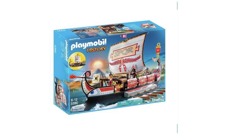 Playmobil History Roman Warrior's Ship GOODS Argos