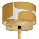 Habitat x Scion Lohko table lamp mustard, imported from the UK