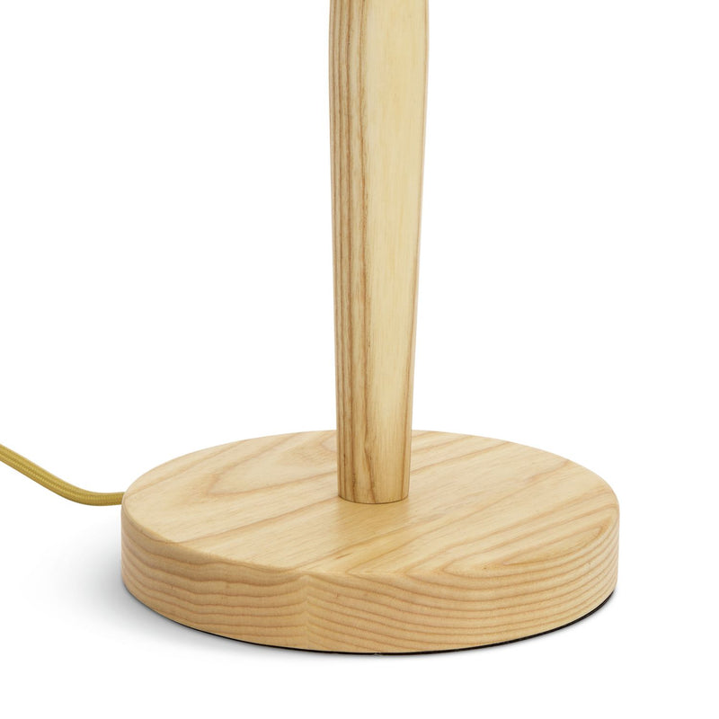 Habitat x Scion Lohko table lamp mustard, imported from the UK