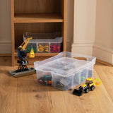 Strata modular plastic storage boxes 2 x 14L - British product