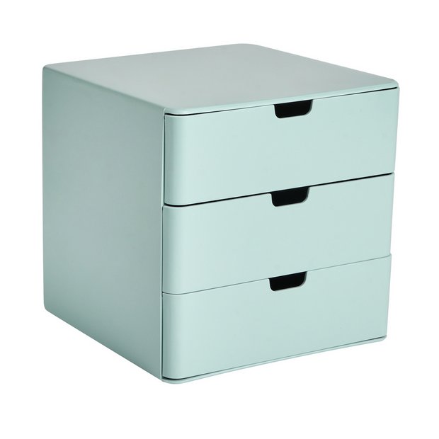 Argos Home 3 drawer desktop organiser 16.5cm (British brand)