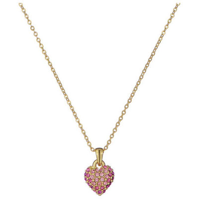 Argos Ted Baker Pink Crystal Pave Heart Pendant Necklace- Buy online at McGrocer