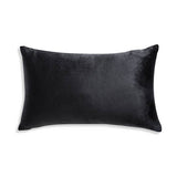Habitat black velvet oblong cushion 30x50cm - British product