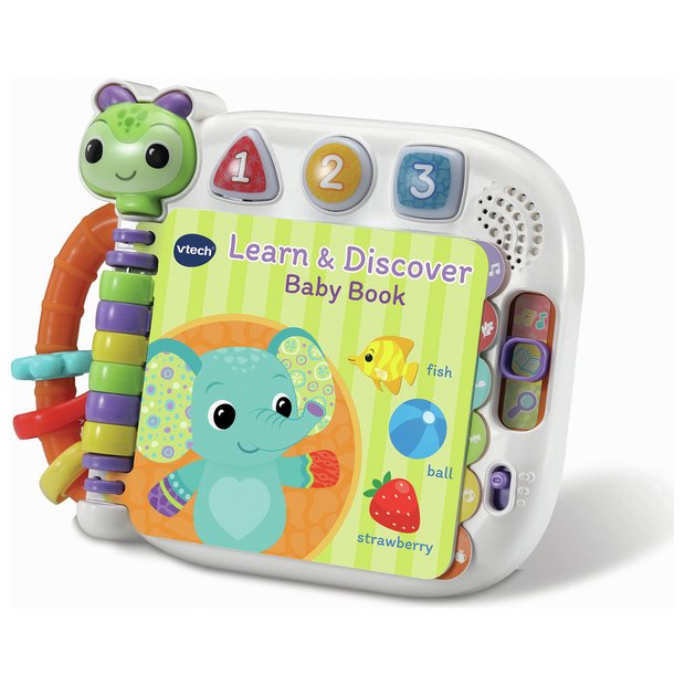 Vtech Learn & Discover Baby Book interactive toy (British brand)