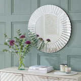 Argos Home mosaic frame round wall mirror 70x70cm - British product
