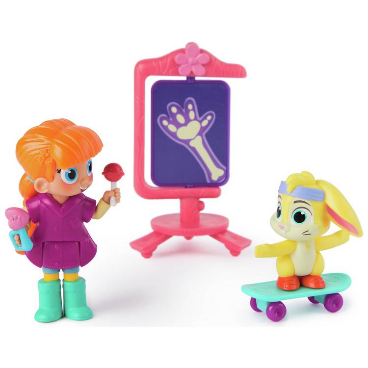 Vida the Vet Story Pack playset with Zig Zag bunny (British brand)
