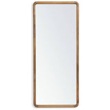 Habitat full length mango wood mirror, imported from the UK