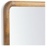 Habitat full length mango wood mirror, imported from the UK