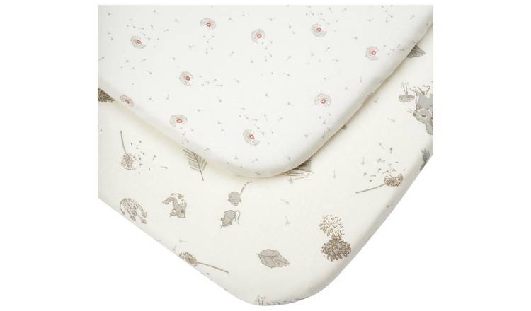 Tutti Bambini Cozee Crib 2pk Fitted Sheets Cocoon