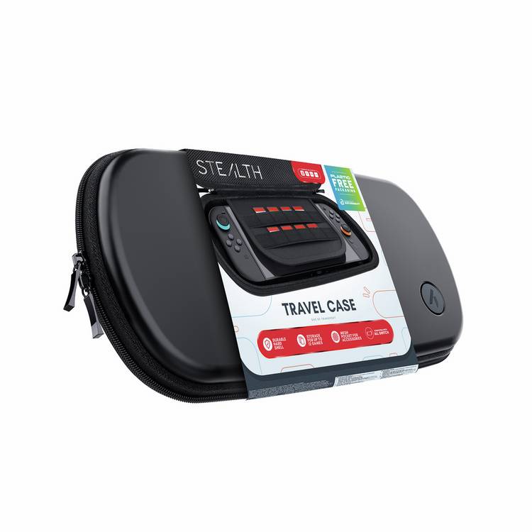 STEALTH travel case for Nintendo Switch OLED Lite, imported from the UK