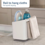 Minky sink tidy white kitchen organiser (British brand)