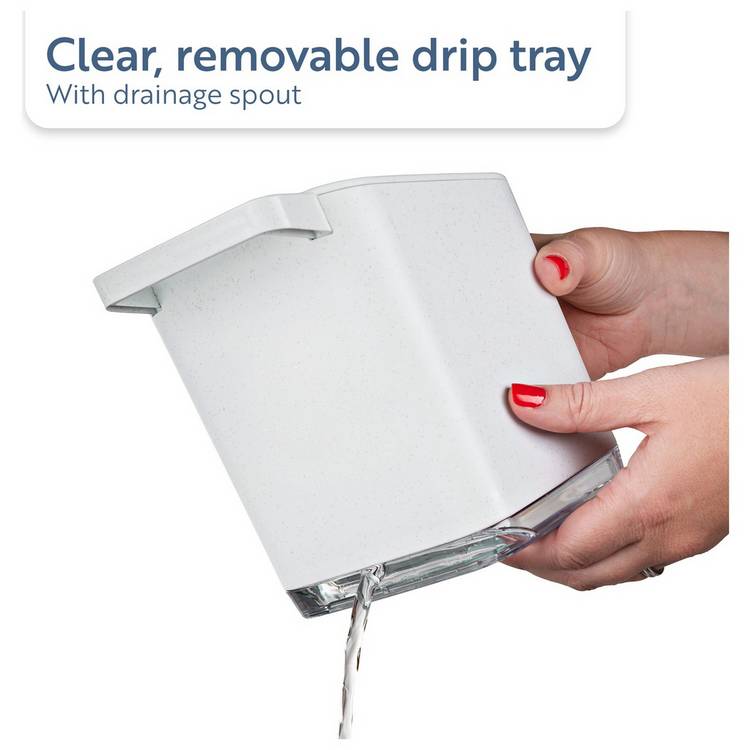 Minky sink tidy white kitchen organiser (British brand)