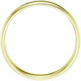 Wedfit 9ct yellow gold wedding band 5mm, UK version