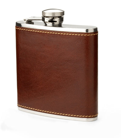 Aspinal of London Klassische 142ml Lederflachmann